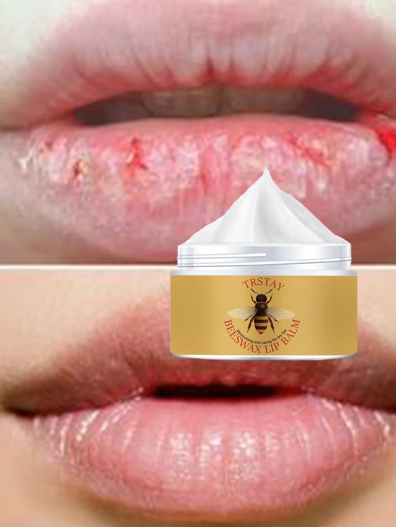 Day Night Nourishing Lip Balm Deep Hydration Moisturizer for Soft Smooth Lips Long Lasting Care with Natural Ingredients Vitamin