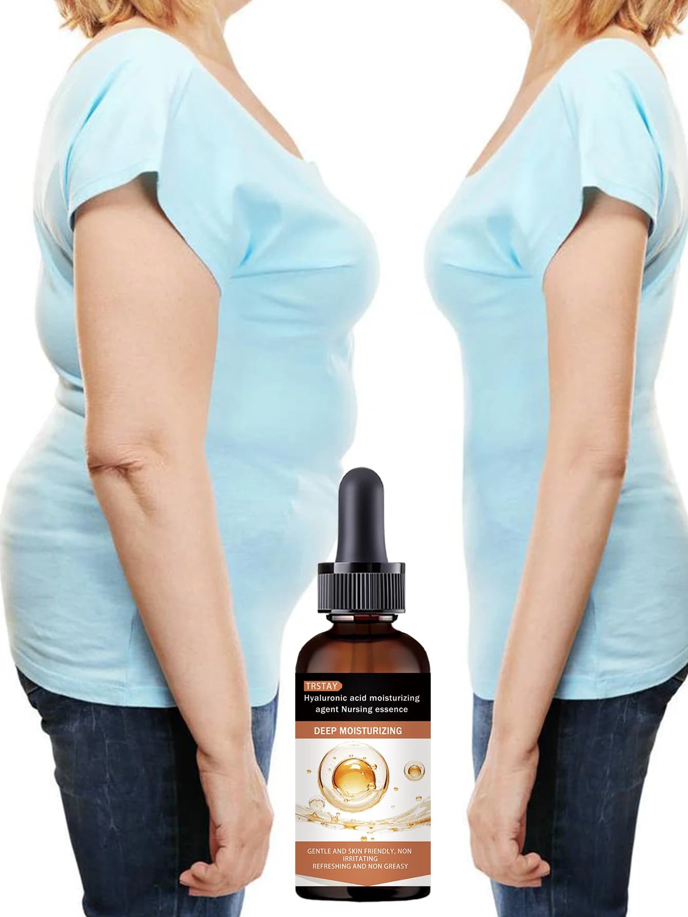 Moisturizing Hydrating Fragrance Free Essential Oil for Body Lightening Tightening Lifting Perfect for Weight Management and Ski