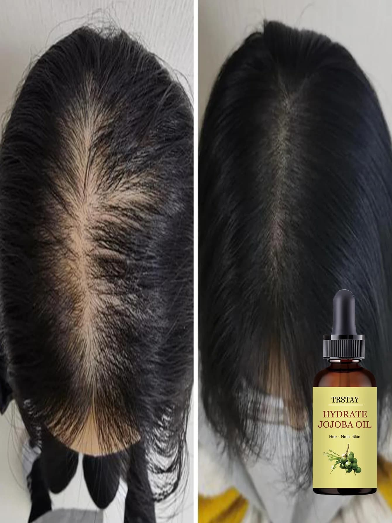 Summer Fresh Hair Oil Oil Control Hydration Light Feel Moisturizing Hair Treatment for All Hair Types Long Lasting Shine and Sof