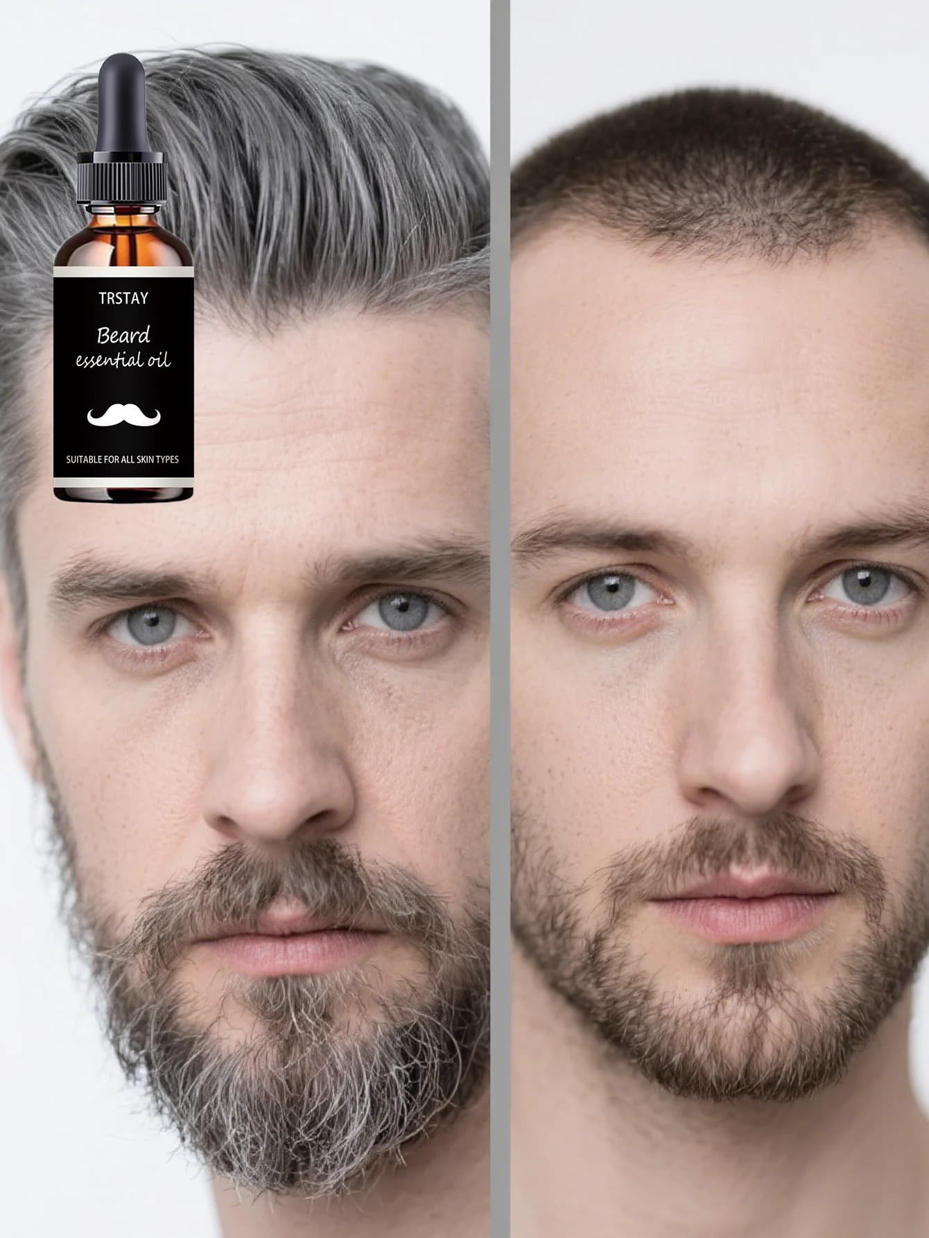 Premium Strong Durable Beard Comb with Roots Prevents Breakage for Smooth Combing Customizable Styling Ideal for Beard Care and