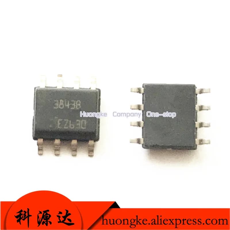 10pcs/lot UC3843B UC3843 3843B SOP8 INSTOCK