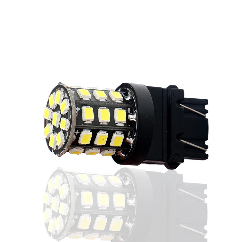 T25 3157 P27/5W 2835 33SMD LED 자동차 전구 빨강/흰색/앰버/파랑 12V 방향지시등
