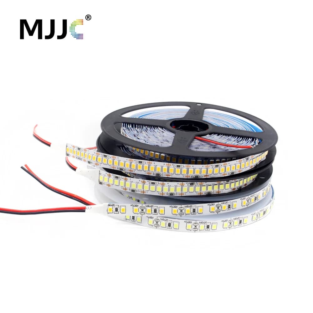 12V LED 스트립 SMD 2835 1M 2M 3M 4M 5M LED 스트라이프 테이프 빛 120LED/M 240LED/M 따뜻한 흰색 유연한 스트립 리본 홈 장식 조명