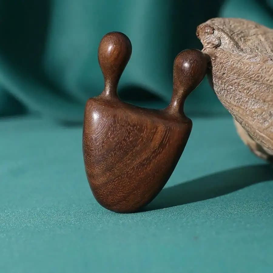 Wooden Nose Massager, Facial Relaxation Massage, Eye Tendon Stick