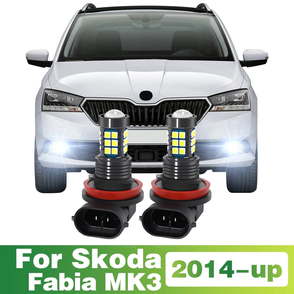 스코다 파비아 MK3 LED 안개등 2개 2014-2024