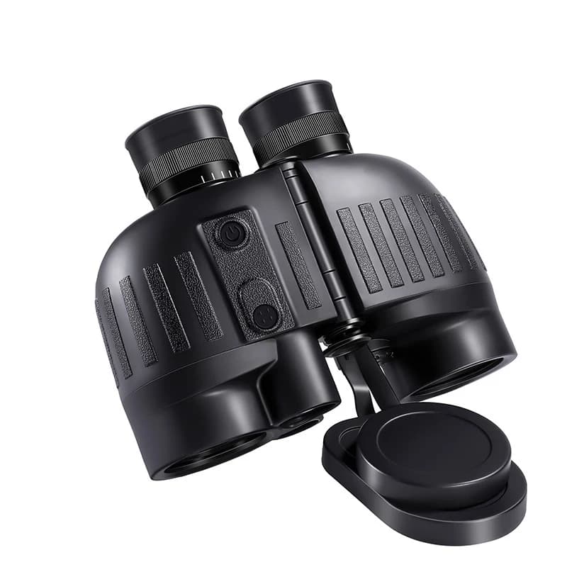 SECOZOOM 8X Golf Rangefinder Binoculars, 1000 Yard Range, LCD, 40mm Objective - Black