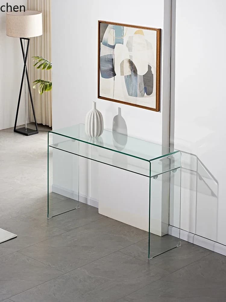i5.15 porch table against the wall ultra-narrow light luxury entrance corridor end cabinet strip table