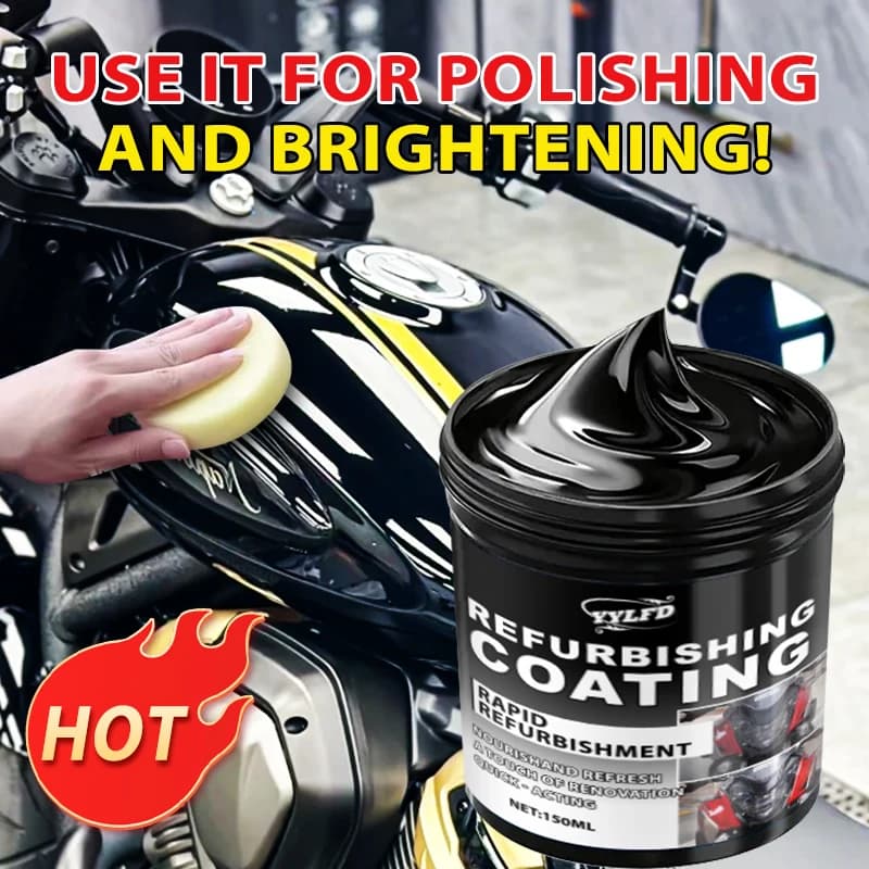 Motorcycle polishing wax，Continuous polishing, maintenance and protection for motorcycle paintwork