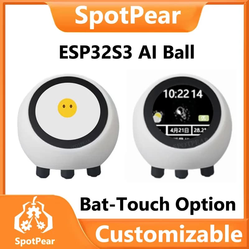 DeepSeek AI 음성 챗봇 ESP32-S3 1.28인치 LCD N16R8 데스크탑 시계 샤오즈