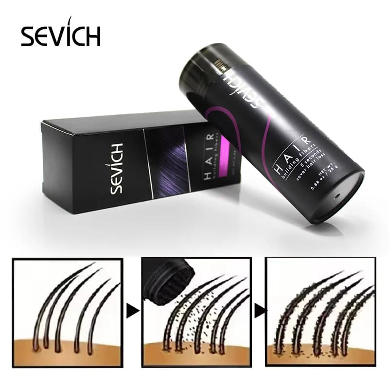 헤어 볼륨 파우더 케라틴 모발 픽서 탈모 커버 흑채 40g