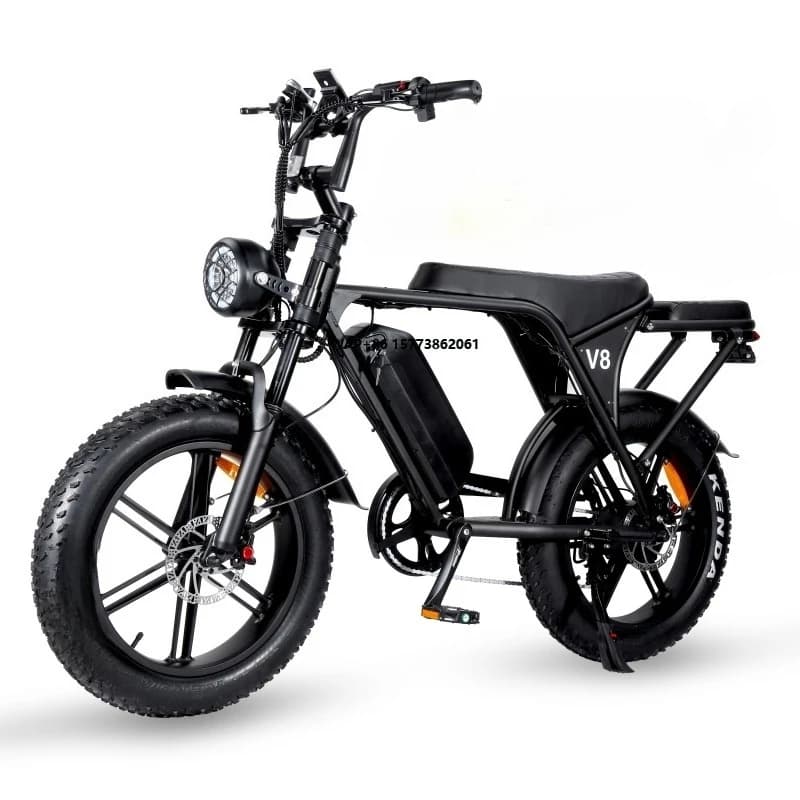V8 PRO 풀서스펜션 산악 전기자전거 48V 500W 15AH 고속 전기 시티 이바이크