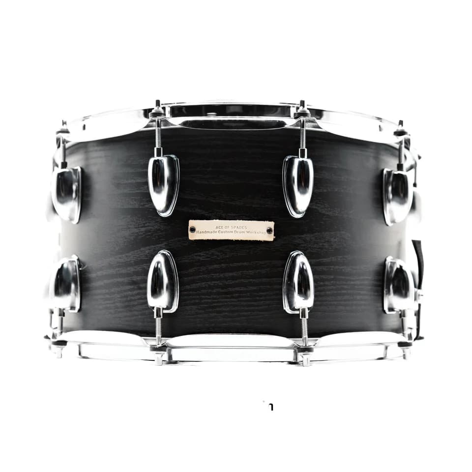 Beatello JBK Percussion Instrument Black Snare Drum 14*8 Inch Snare Drum Quick-Adjust Snare Wire For Wooden Drum Set