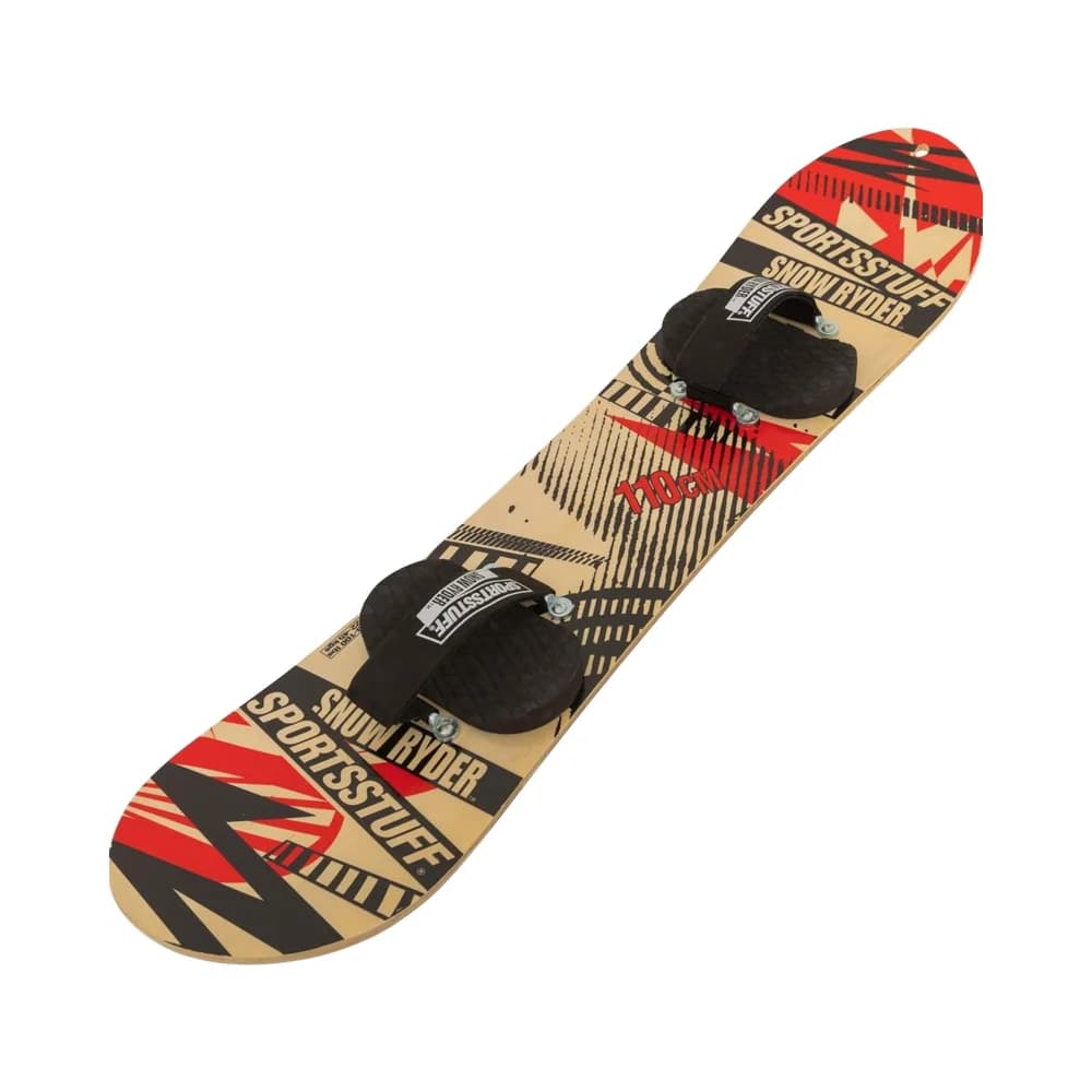 SportsStuff 어린이용 나무 스노보드 스키 입문용 90-130cm