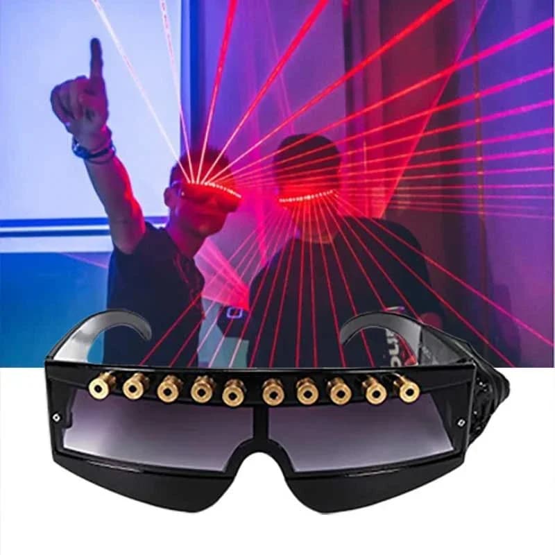 LED 안경 레이브 파티 DJ 조명 선글라스 무대 공연 디스코 야광 클럽 소품
