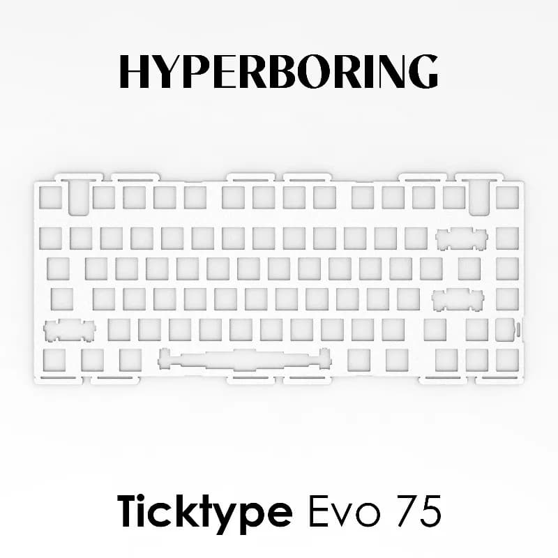 Ticktype Evo75 기계식 키보드 포지셔닝 플레이트