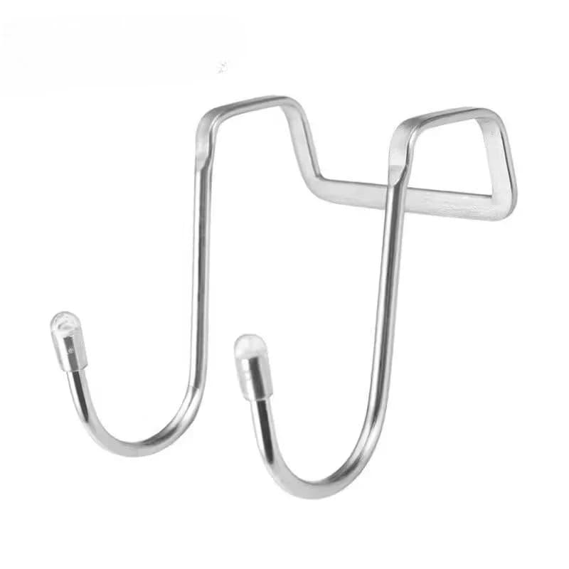 1 Metal Traceless Hook, Portable Punch-free Hook, Suitable for Kitchen, Office, Desktop, Home Storage and Organization