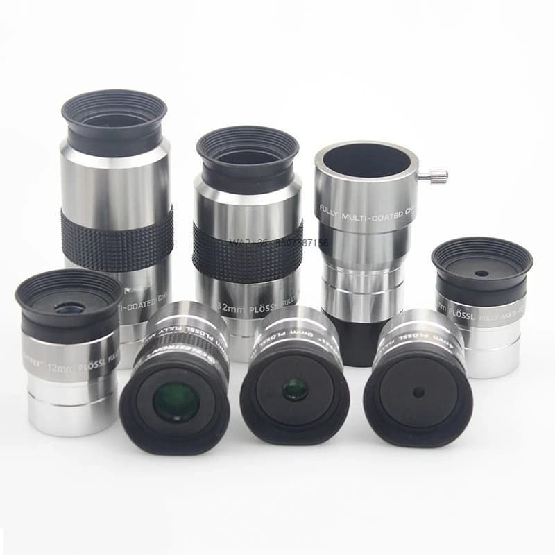 4mm6mm9mm12mm15mm32mm40mm HD Eyepiece 2x Barlow Lens Fully Multi-Coated Metal Astronomy Telescope Monocular