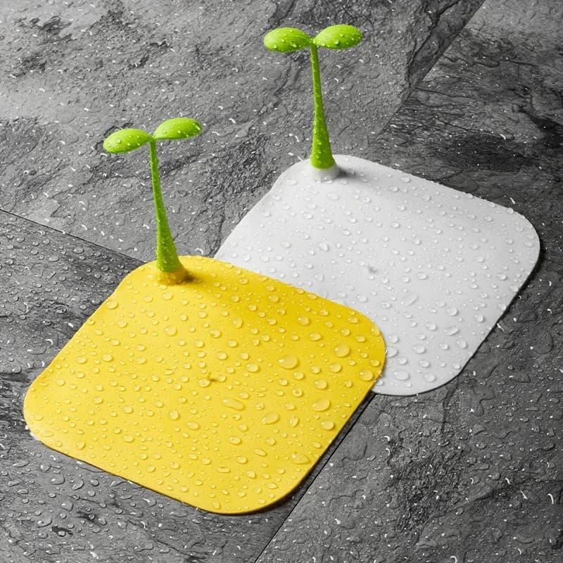 Bathroom Waterproof Material Deodorant Mat Silicone Anti-insect Anti-odor Floor Drain Cover Kitchen Bath 방충망고무