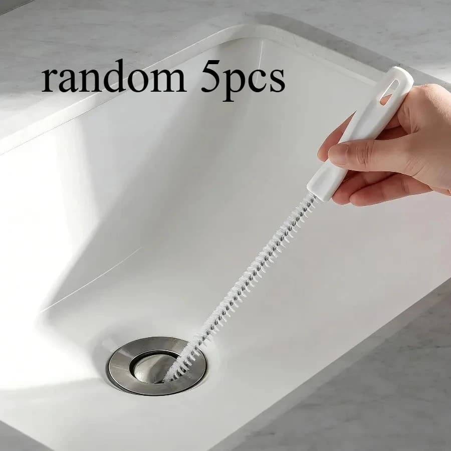 Portable Drain Snake Pipe Unblocker | Waterproof Hair Removal Hook | Sink Sewer Cleaning Tool