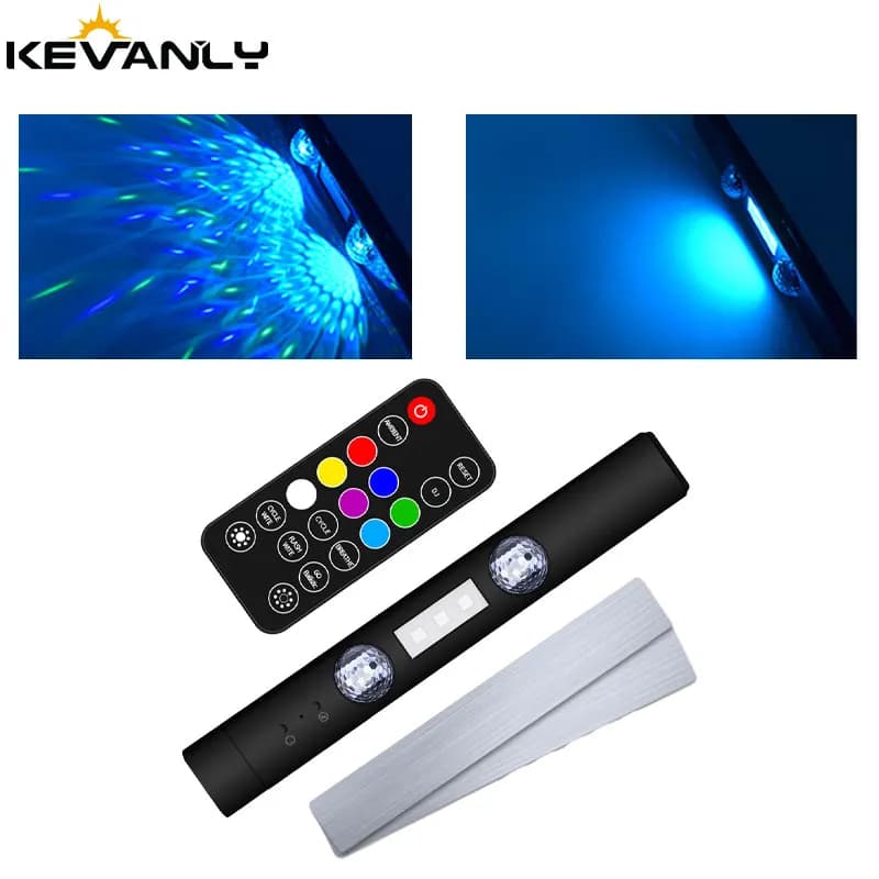 차량 실내 천장 별빛 무드등 USB 충전 RGB 프로젝터 분위기등