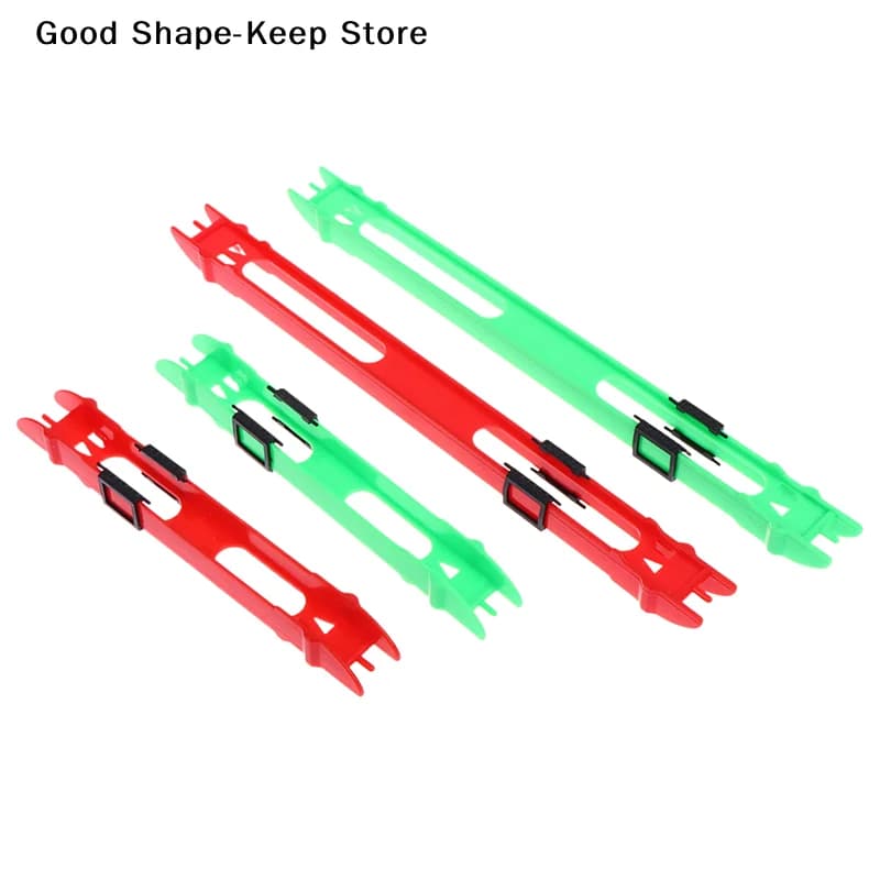 10-Piece Angling Line Coil Holder, Plastic Fishing Line Winding Board, Two Colors, Essential Fishing Gear, Line Turner