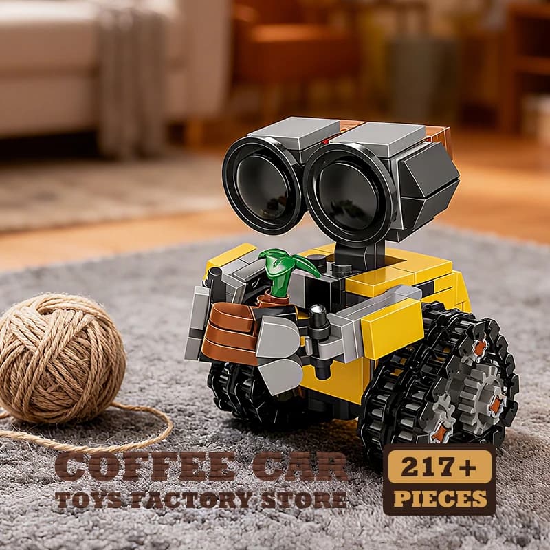 디즈니 영화 로봇 월-E MOC 블록 인형 우주 메카 MOC 브릭 액션 피규어 장난감 성인 어린이 크리스마스 선물 DIY