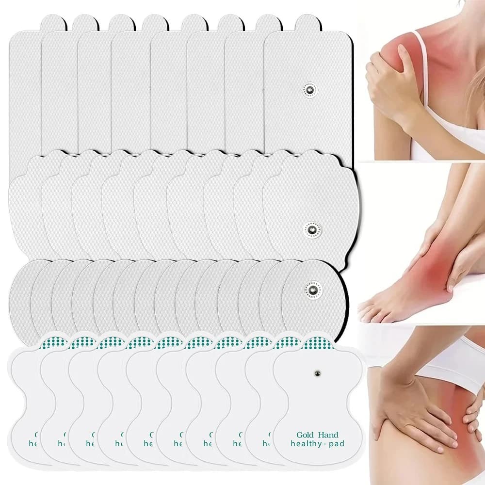 다양한 사이즈 젤 전극 패드 근육 자극기 점착식 마사지 침