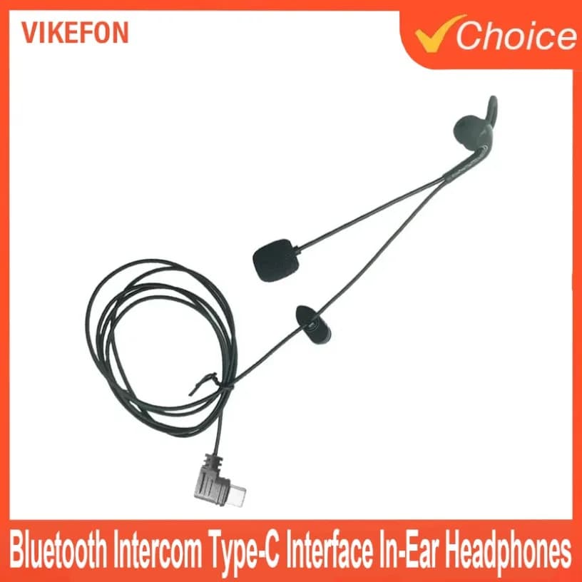 블루투스 인터콤 Type-C 인이어 이어폰 EJEAS V4 Plus/V6PRO+