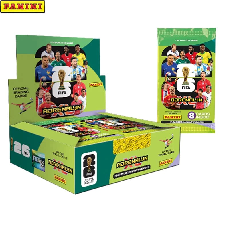 New Panini 2026 Adrenalyn XL FIFA World Cup Cards PACK 8 Cards Each Collection Game