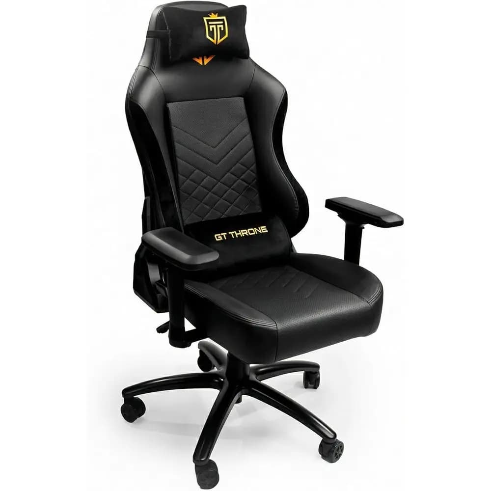 Ergonomic Reclining Gaming Chair for Big & Tall, 3D Armrests, Adjustable Backrest, Supports up to 300 lbs