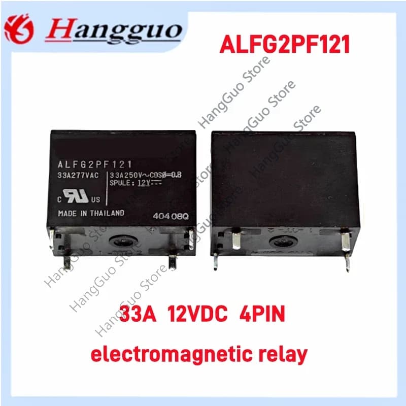 5pcs/Lot original ALFG2PF121 High power 33A 12VDC 4-pin 12V 4PIN For Panasonic photovoltaic relay
