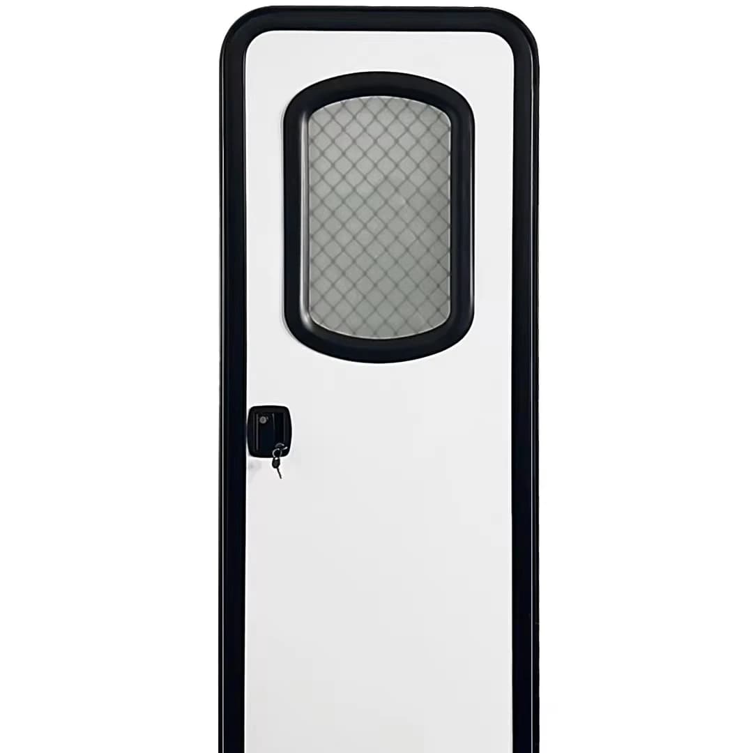 방수 E13 인증 RV 카라반 도어 캠핑카 알루미늄 625x1750mm