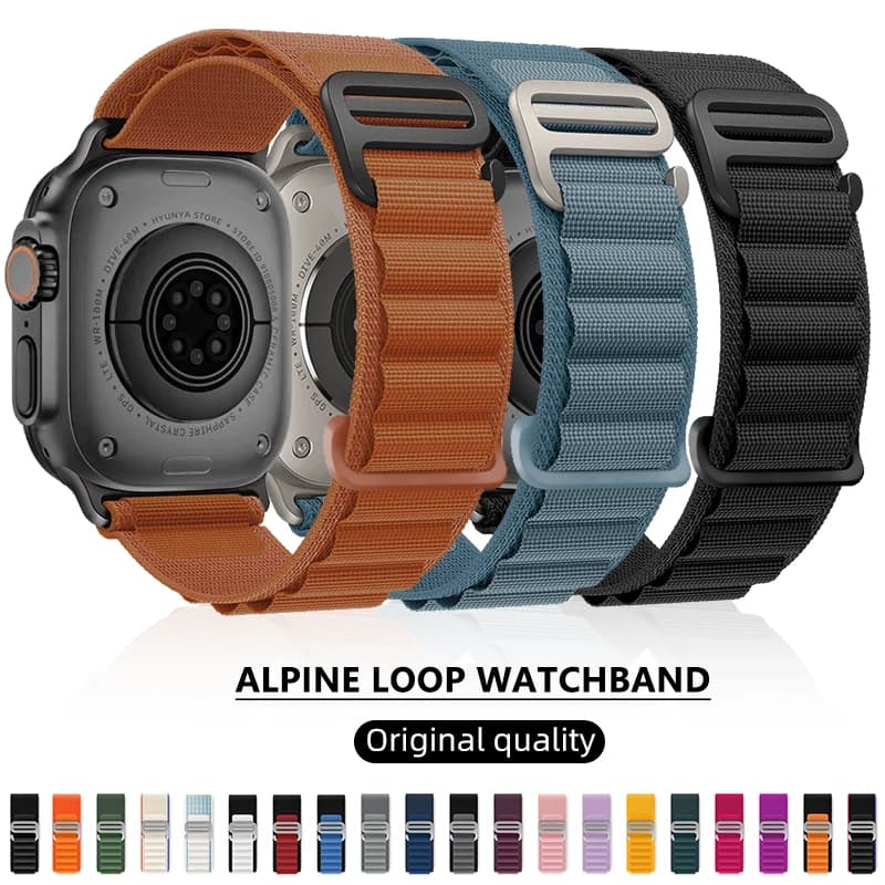 Apple Watch 알파인 스트랩 밴드 울트라2/3 49/45/44/41/40mm 시리즈 11~6 SE