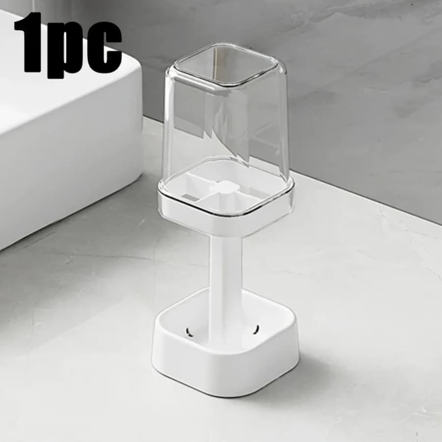 칫솔꽂이 양치컵 세트 1개 가글컵 칫솔 정리함 학생 커플 욕실용