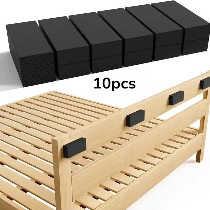 10pcs EVA Foam Double-sided Adhesive Wall Protector Is Suitable for Shock Protection of Sofa Bench Wall Anti Vibration Pads