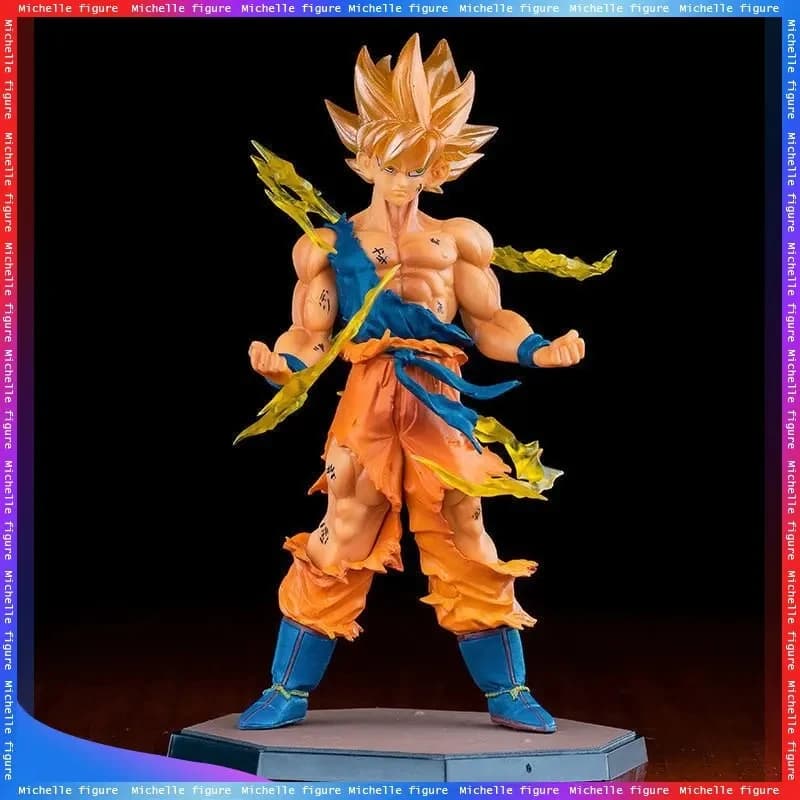 뜨거운 드래곤 볼 손오공 슈퍼 사이어인 애니메이션 피규어 16cm 손오공 DBZ 액션 피규어 모델 선물 어린이를위한 Collectible Figurines