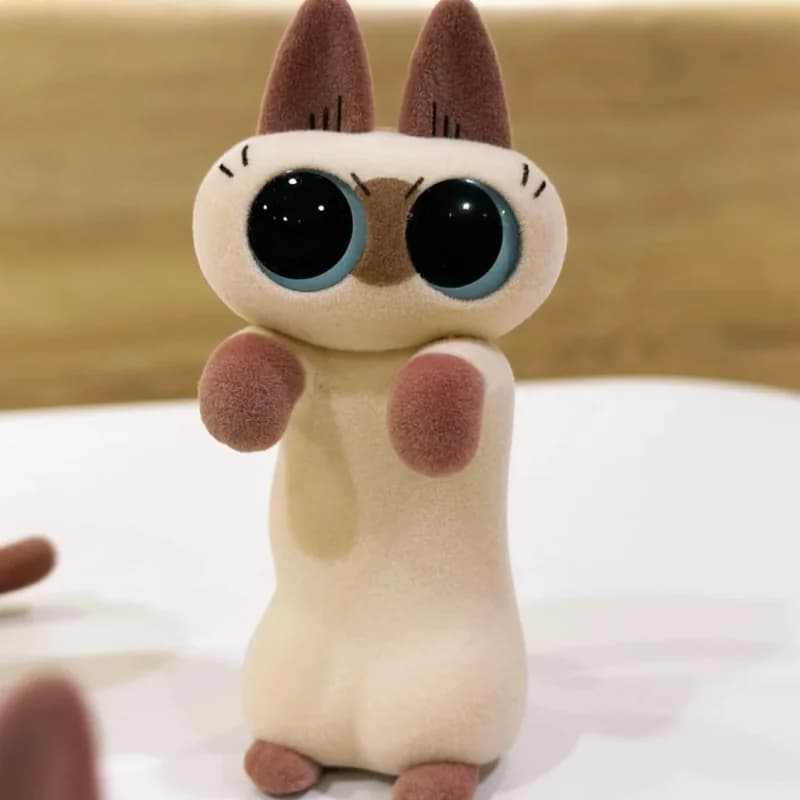 아주키 샴고양이 블라인드 박스 Wave2 피규어 장식