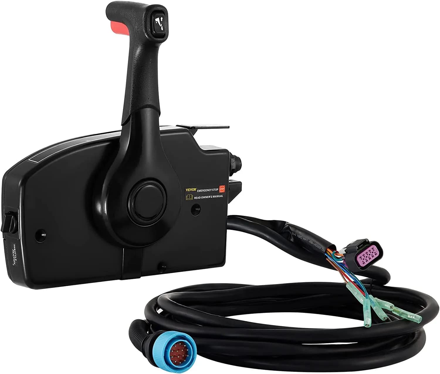 Part for Mercury outboard engine throttle control box side mounted 881170A14 4-stroke 14PIN 6m harness pull throttle