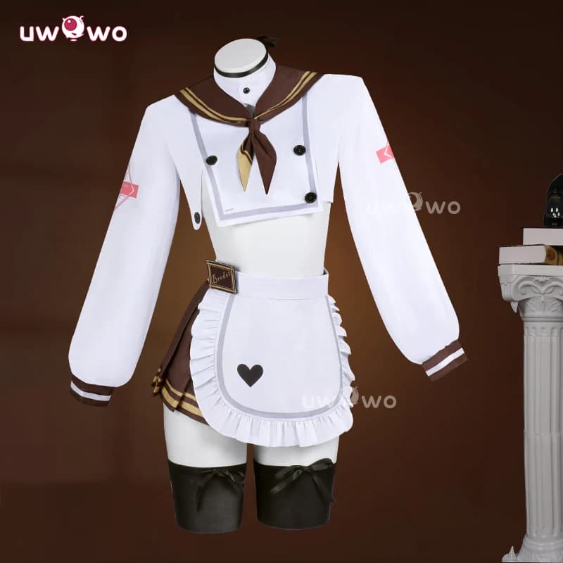 UWOWO 승리의 여신 니케 브레디 코스프레 의상 할로윈