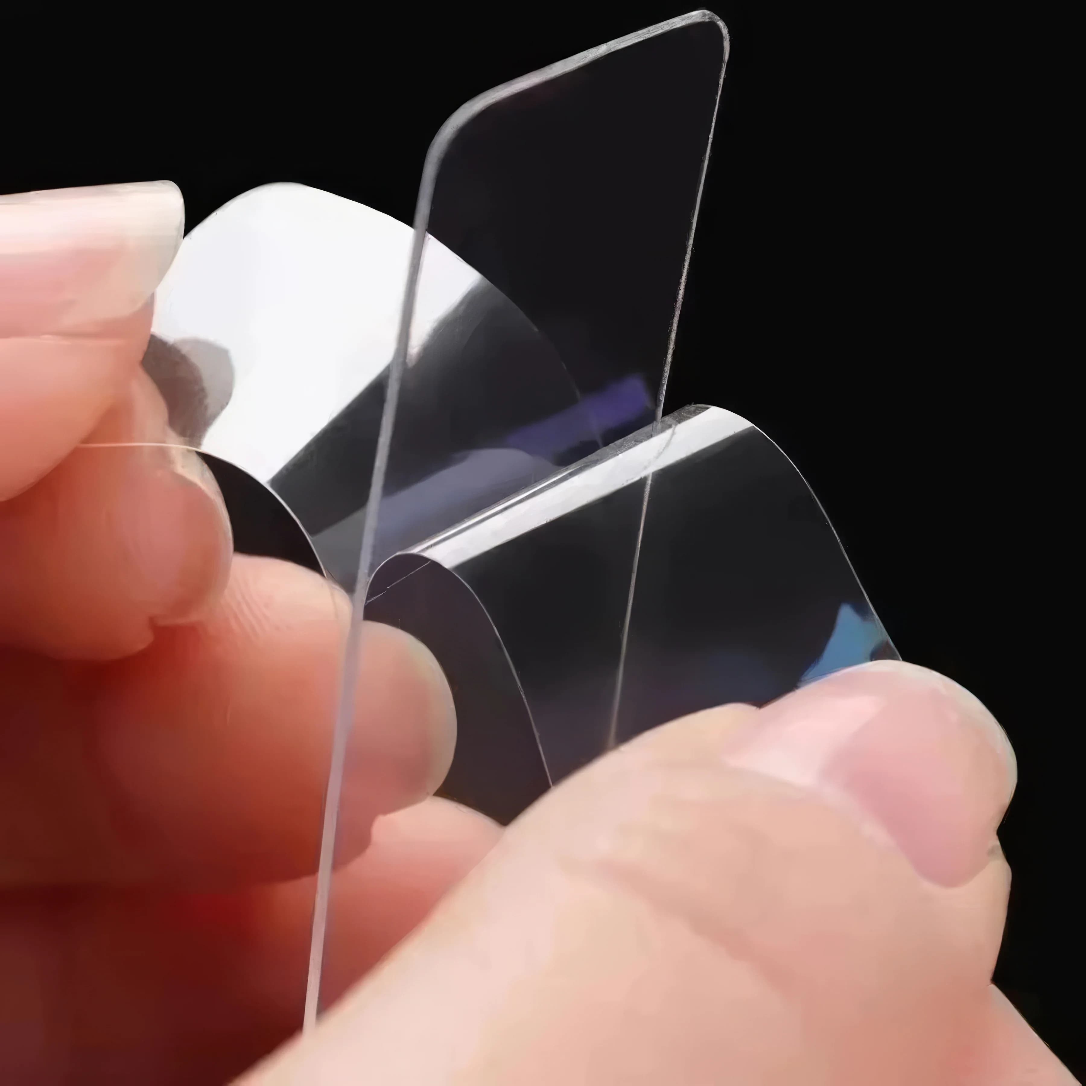 2-pack of 120 Double-sided Tape, Transparent Without Drilling or Nailing, Strong Adhesive, Suitable for Plastic and Glass