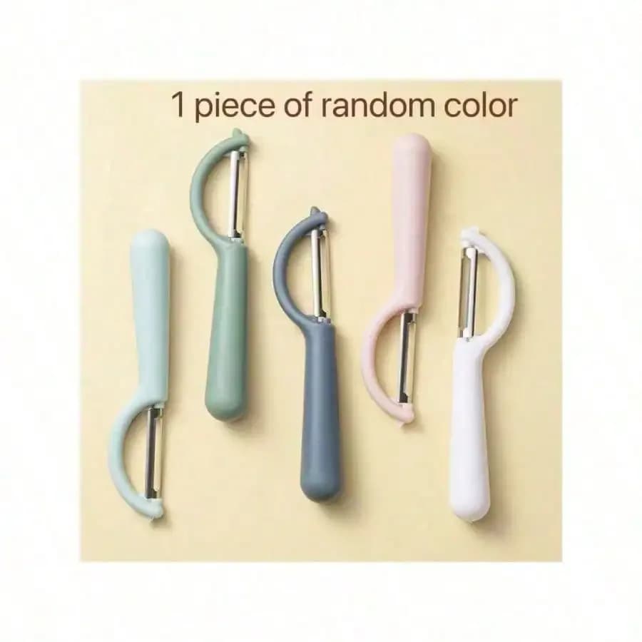 1 Pack Stainless Steel Vegetable Peeler With Comfortable Non-Slip Grip, Multi-Function Peeling Tool For Potatoes, Carrots