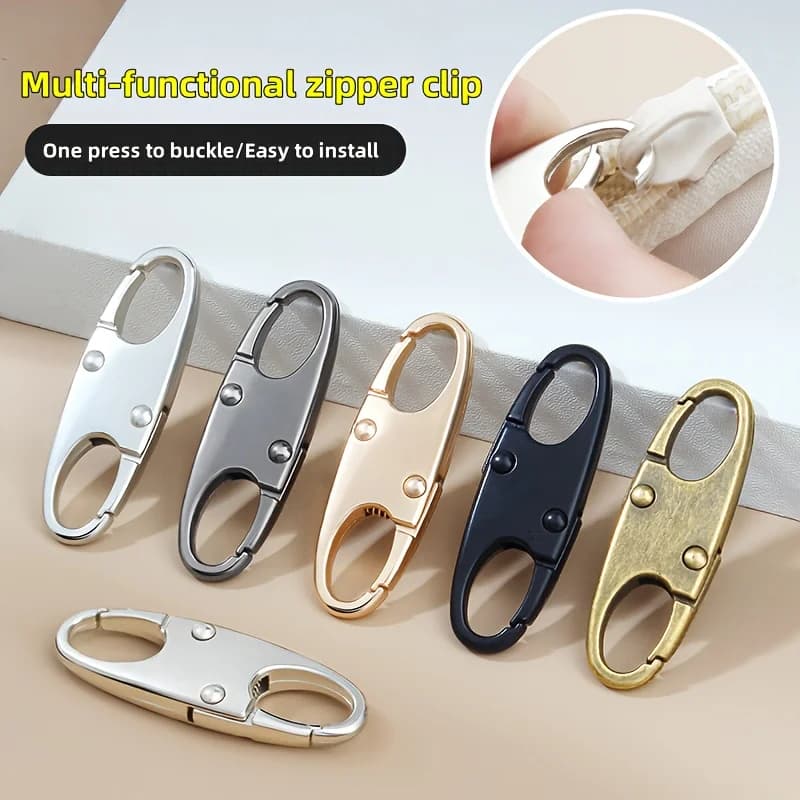 4/5 Zipper Clip Anti-theft Device-keep The Zipper Closed-replacement of The Zipper Buckle