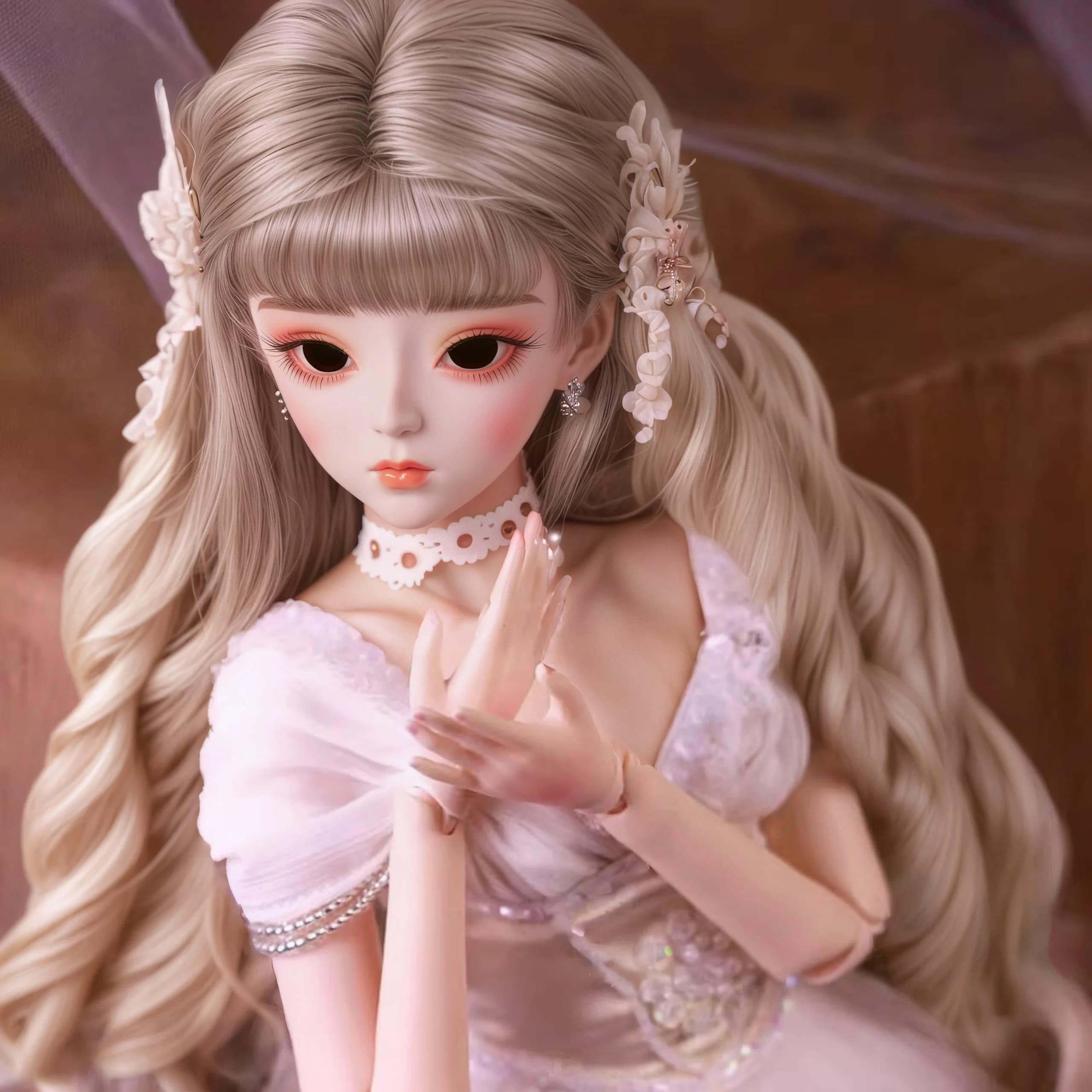 DBS 1/3 BJD 구체관절 인형 메이크업·의상 포함 62cm