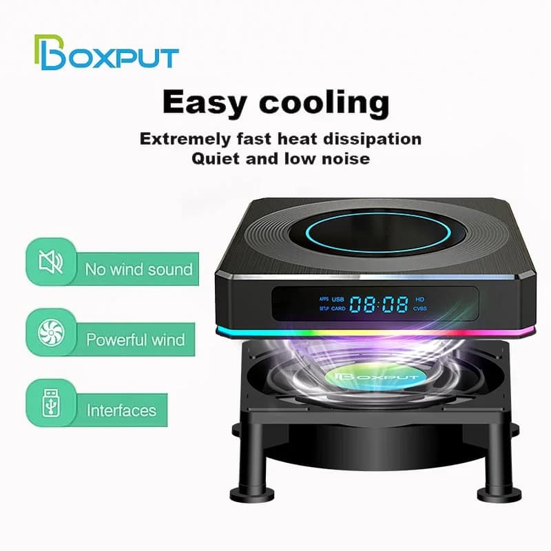 USB Power Radiator Mini Fan Cooling Fan for Android TV Box Cooler Set Top Box Wireless Silent Best Seller TVBox Cooler 2025