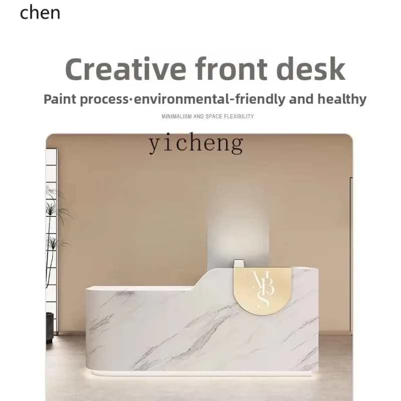 CZ-29 Clothing Store Bar Table Cashier Training Institution Simple Modern Beauty Salon Nurse Station Front Desk