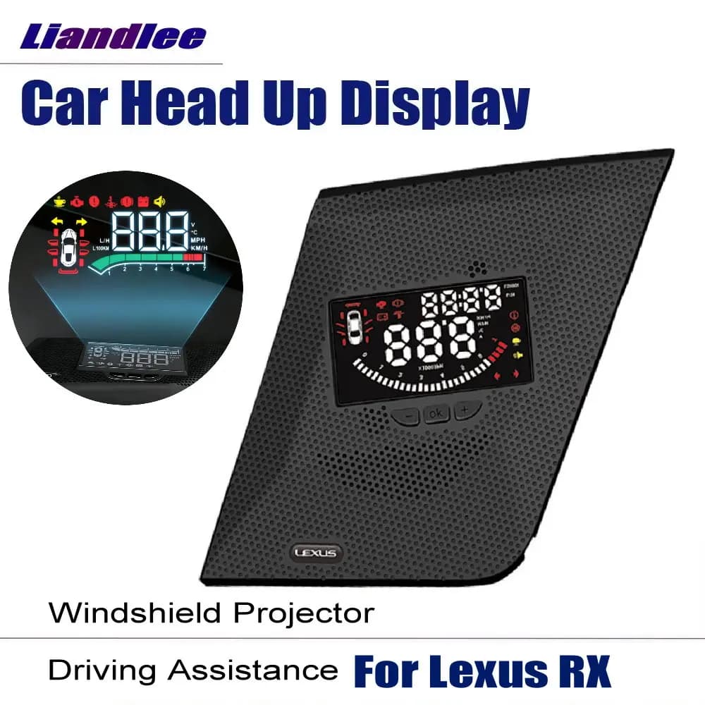 렉서스 RX 200t 350 450h 500h AL20 2015-2022 차량용 HUD 헤드업 디스플레이