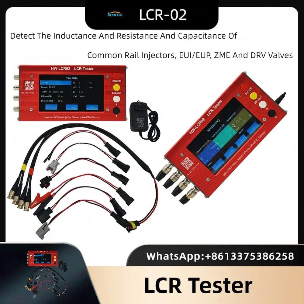 LCR02 커먼레일 인젝터 테스터 EUI/EUP 솔레노이드 밸브 시뮬레이터