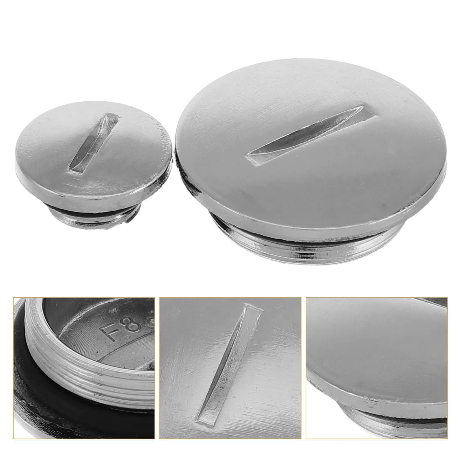 Motorcycle Engine Inspection Hole Cover Cap Decorative Alloy Universal Fit for Atv Motorbike 70Cc 125Cc Easy Install Stylish DIY