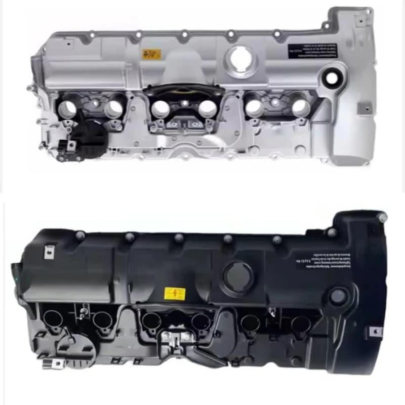 BMW N52 2.5L E60 E70 E90 F10용 알루미늄 엔진 밸브 커버 11127552281