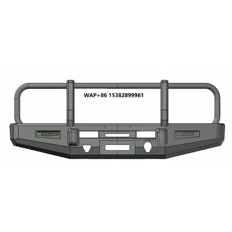 Heavy Duty Steel Front & Rear Bumper Bull Bar Off-Road Compatible New Condition for Pickup Trucks